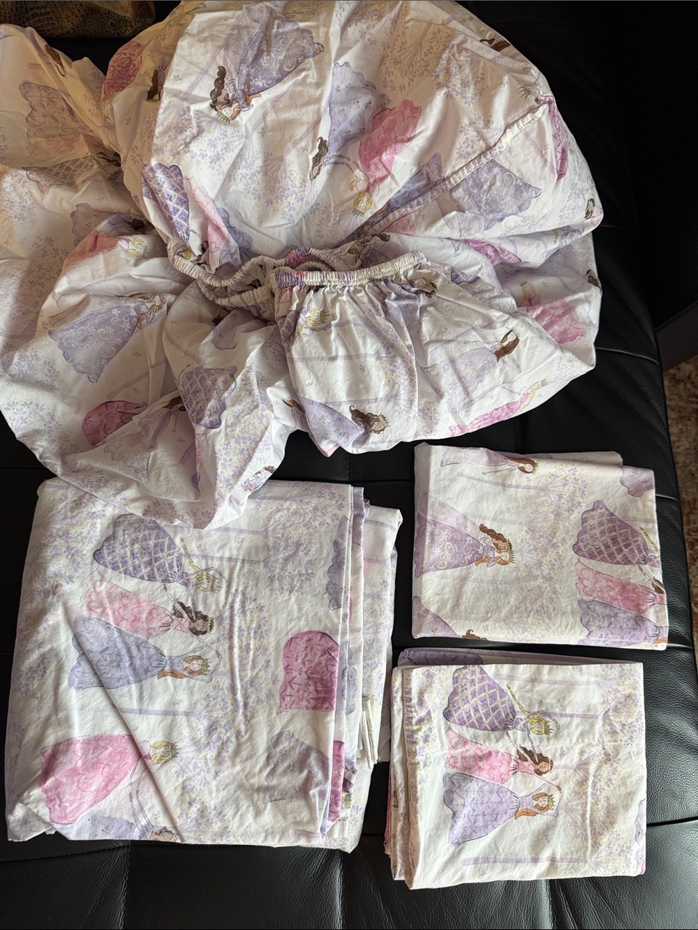 Pottery Barn Princess Sheet Set Size Full